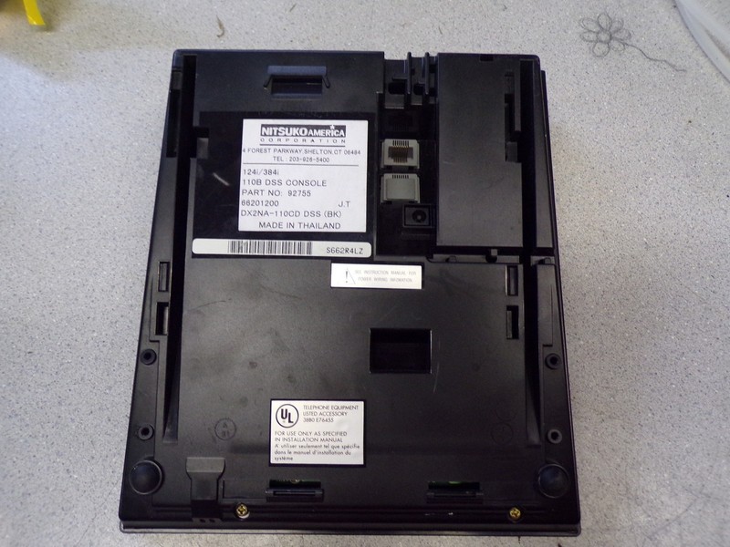 Nitsuko 110B DDS Console 92755 66201200 DX2NA-110CD *FREE SHIPPING*