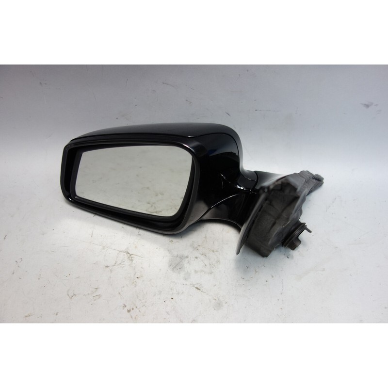 2011-2012 BMW F10 5-Series Left Outside Power-Folding Side Mirror Black 2
