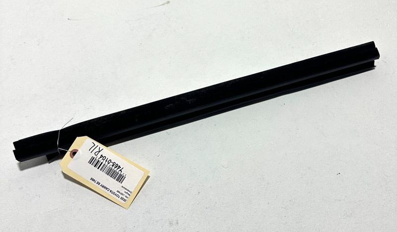 2018-2024 TOYOTA CAMRY SE REAR LEFT SIDE DOOR WINDOW INNER WEATHERSTRIP SEAL OEM