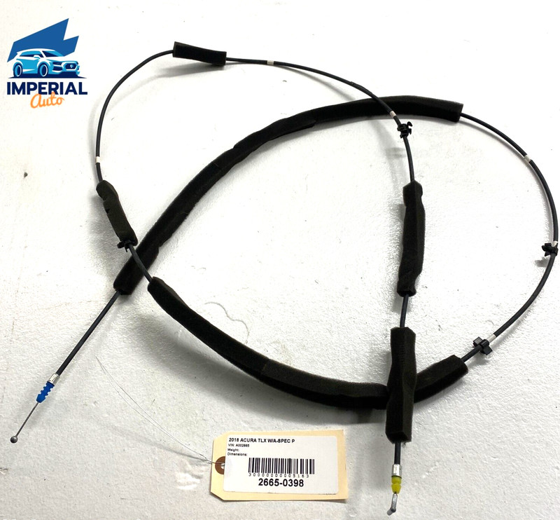 Acura TLXTrunk Lid Emergency Opener Release Cable OEM 2015 - 2020