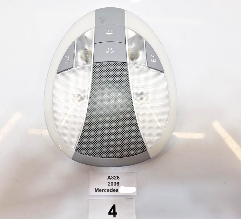 ✅ 2003-2009 OEM Mercedes W211 E350 Rear Roof Overhead Dome Light Gray 31k*