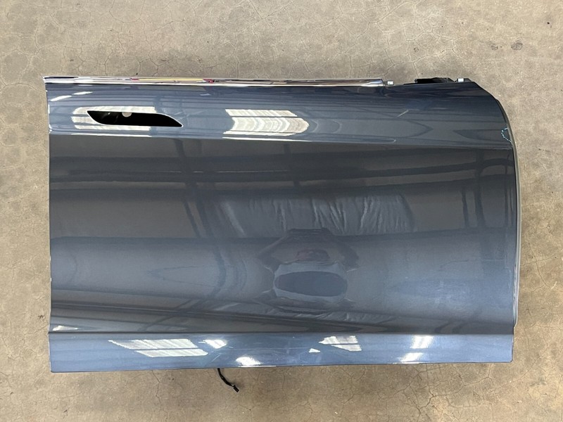 ⭐2012-2016 TESLA MODEL S FRONT RIGHT PASS EXTERIOR DOOR PANEL GRAY OEM LOT2509