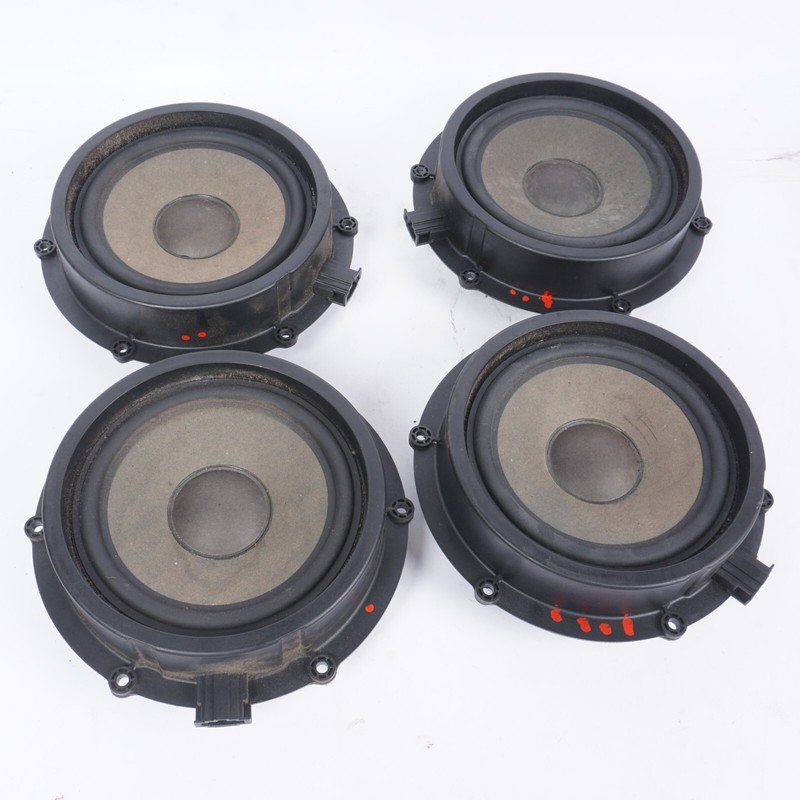 11-18 Porsche Cayenne 958 Door Audio Speaker Set Of 4 OEM