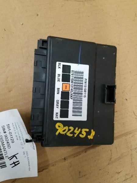 Chassis ECM Body Control BCM Center Dash Fits 03-07 EXPRESS 1500 VAN 251660
