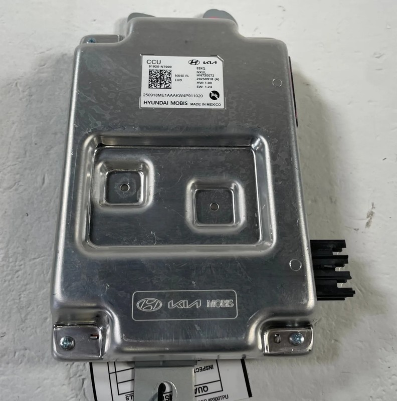 2025-2026 HYUNDAI TUCSON CCU CENTRAL COMMUNICATION CONTROL MODULE 2.5L 110162