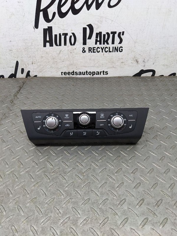 Temperature Control Front 3 Knobs Opt 9AK Fits 14-17 AUDI A6 1070318