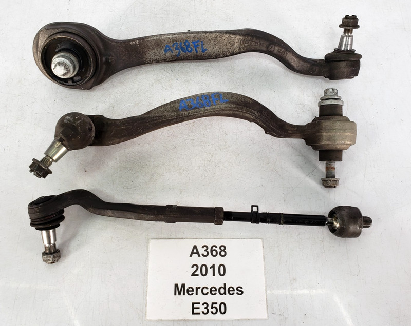 ✅ 10-16 OEM Mercedes W212 E350 Front Left Driver Side Control Arm SET Of 3