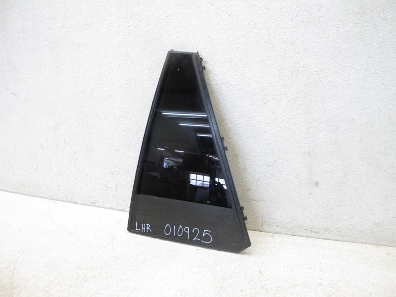 07-13 BMW E70 X5 REAR LEFT DRIVER WINDOW GLASS SMALL VENT OEM 010925