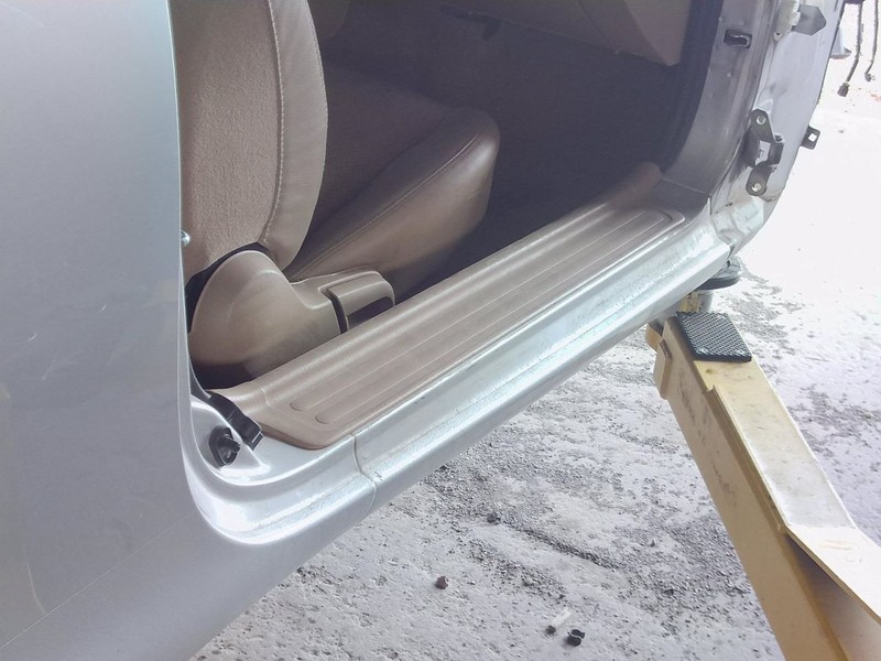 01-05 Mazda Mx-5 Miata NB Silver Passenger Right Side Rocker Panel Cut