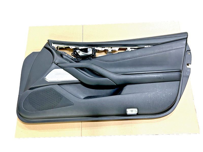 2017-2022 INFINITI Q60 RIGHT PASSENGER SIDE DOOR PANEL BLACK #A0.04