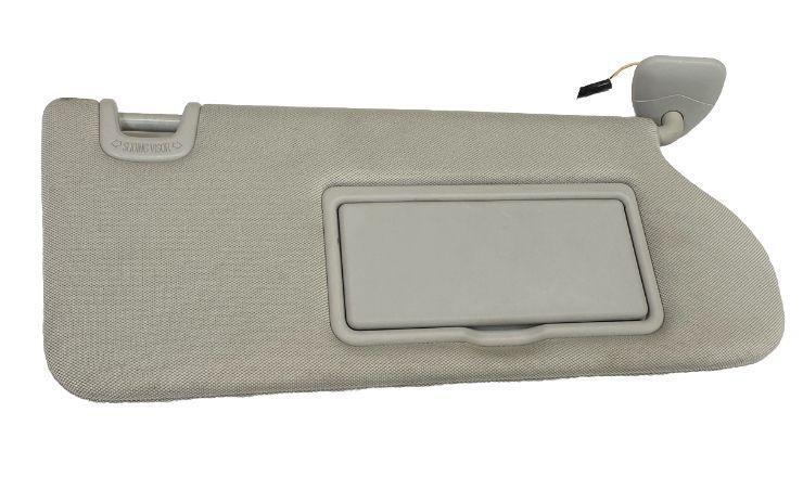 Nissan Murano sun visor 2019 to 2023 right side illuminated gray OEM 964009UF0C