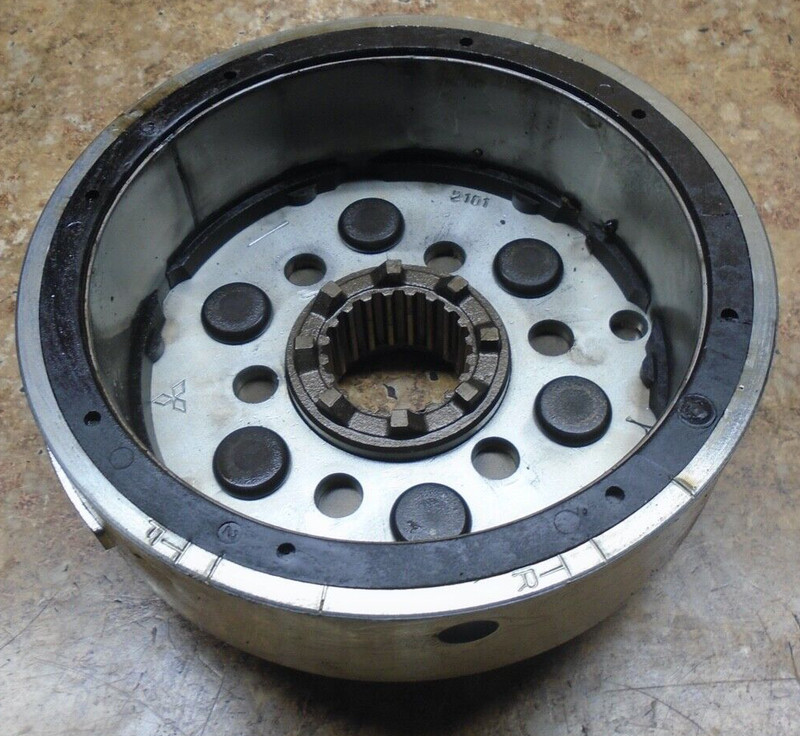 1992 Kawasaki Vulcan VN1500 VN 1500 A Engine Motor Alternator Rotor Flywheel 92