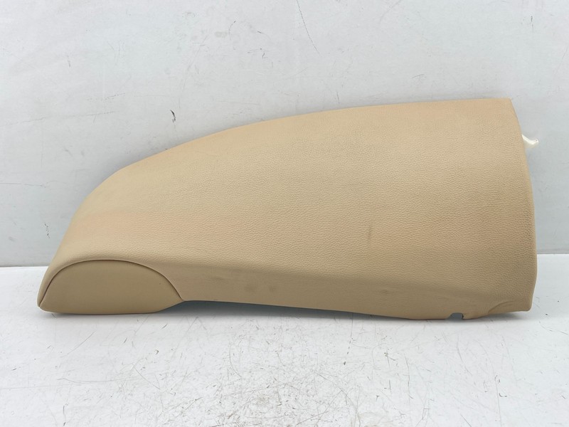 11-16 BMW 528i F10 Rear Left Driver Upper Seat Bolster Leather Vento Beige OEM