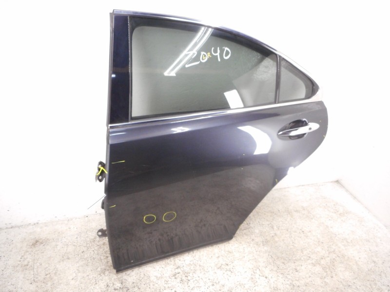 07 08 09 10 11 12 Lexus ES350 Rear Door Left Driver Assembly OEM Blue