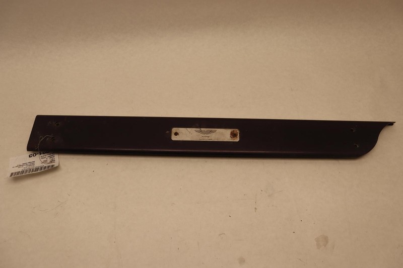 2007-2010 ASTON MARTIN V8 VANTAGE FRONT LEFT DRIVER DOOR SILL SCUFF PLATE OEM