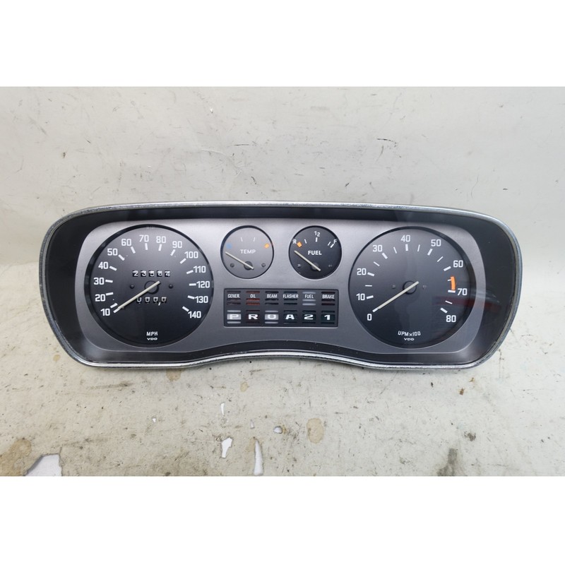 BMW E3 Bavaria 3.0S Sedan Instrument Cluster Speedometer MPH 1972-1976 OEM
