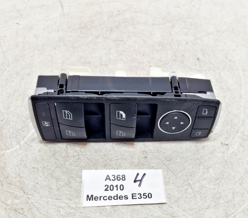 ✅ 08-14 OEM Mercedes W212 E350 Front Left Driver Side Master Window Switch