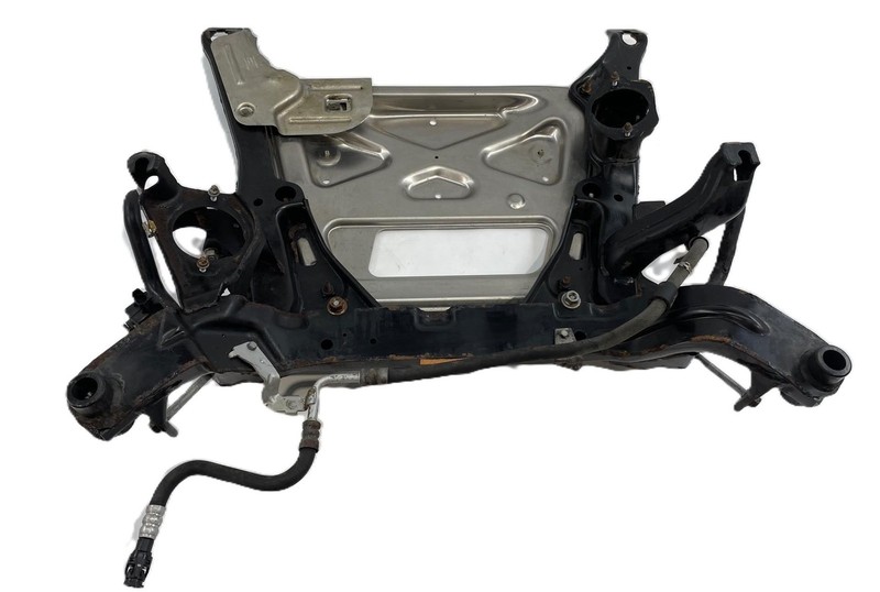 2006-2007 BMW 530i Front Crossmember W/ Sway Bar Skid Plate & Steering Hose OEM
