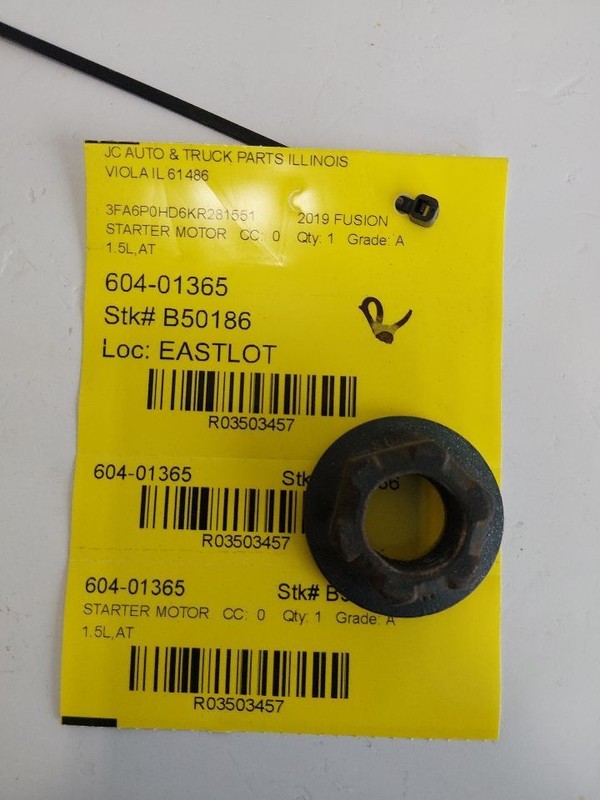 Starter Motor Fits 13-20 FUSION 3503457