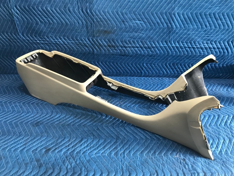 04-06 Lexus LS430 Floor Center Console Trim Box Beige LA07 OEM