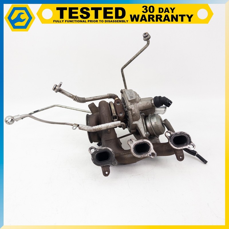 14-24 MASERATI GHIBLI QUATTROPORTE 3.0L RIGHT TURBOCHARGER EXHAUST MANIFOLD OEM