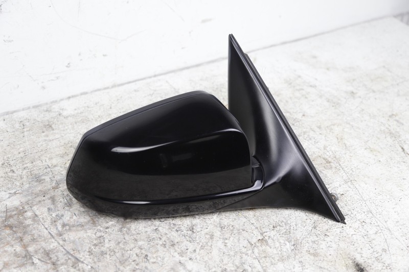 11-13 BMW F10 535 550 Right Passenger Door Mirror Folding W/O Camera Jet Black