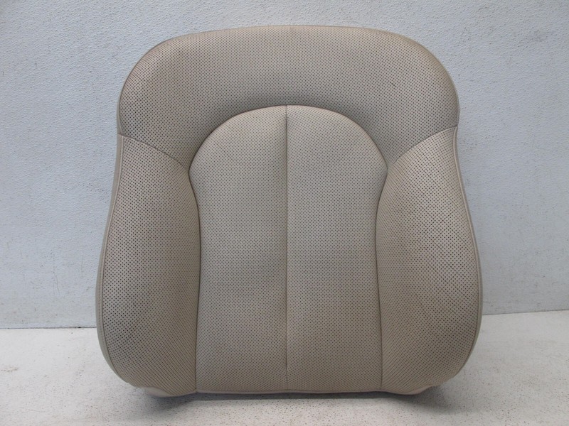 03-09 MERCEDES W209 CLK500 CLK320 UPPER SEAT SKIN RIGHT CONVERTIBLE FRONT 021424