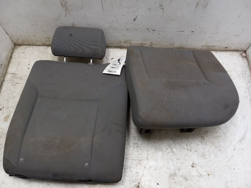 08 TOYOTA TACOMA REAR DRIVER LEFT SEAT GRY-FM13 CLOTH
