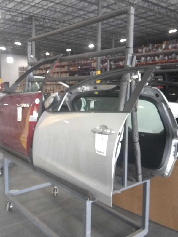 2017 KIA Forte Left Front Door Silver 628445 77K Miles Used OEM Part
