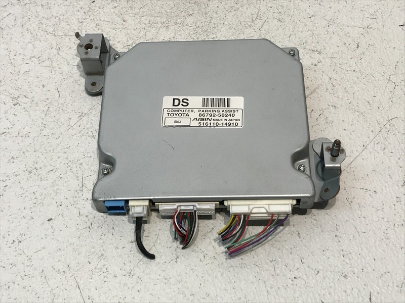 2008-09 LEXUS LS460 PARK ASSIST AUTO PARK COMPUTER CONTROL MODULE 86792-50240
