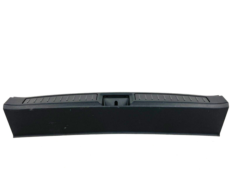 ⭐2012-2021 TESLA MODEL S TRUNK LATCH SILL SCUFF PAD TRIM PLATE BLACK OEM LOT2TP