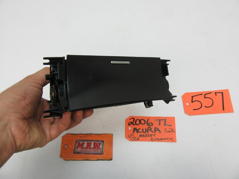 CONSOLE DASH BIN POCKET UPPER HOOD RADIO TRIM DOOR PANEL CAR fits 04-08 ACURA TL
