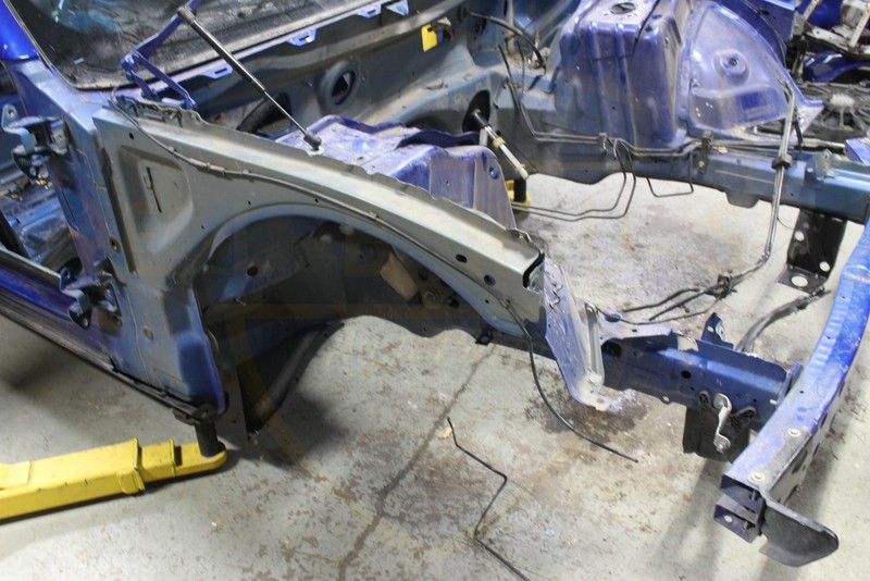 DODGE CHALLENGER 15-23 RADIATOR SUPPORT RIGHT FENDER INNER PANEL APRON RAIL BEAM