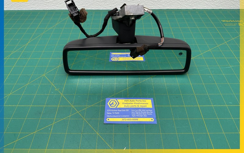 FOR PARTS!!! 06-12 BENTLEY Flying Spur INTERIOR REAR VIEW MIRROR OEM