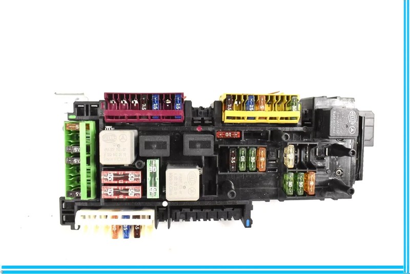 10-18 Mercedes W207 E400 E350 Rear SAM Fuse Box Relay Control 2129001406 OEM