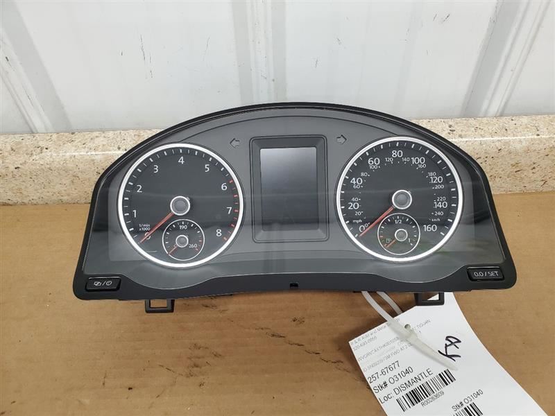 Speedometer Cluster Germany Built VIN W 1st Digit Fits 17-18 TIGUAN 283609