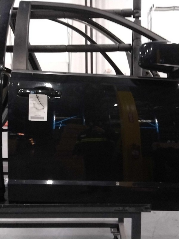2019 Dodge Caravan Right Front Door Black OEM Used 136022 103k Miles