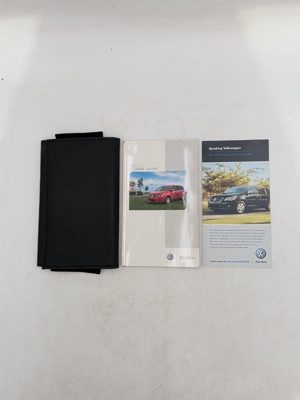 2012 VW Volkswagen Routan Owner's Manul SE · SEL With Case + Free Shipping