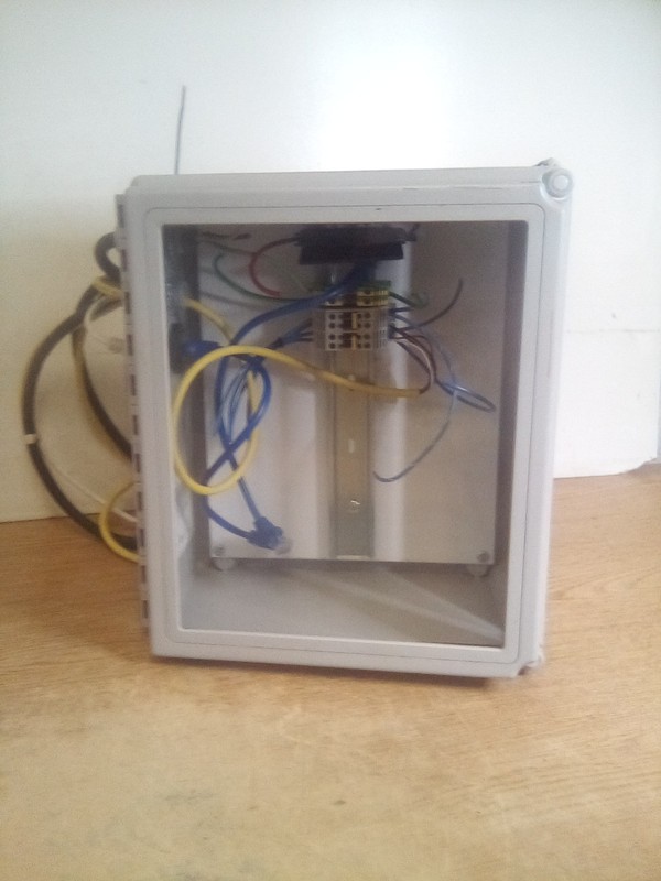Hoffman A12106CHQRFGW Hinged Enclosure 12" X 10" X 6"
