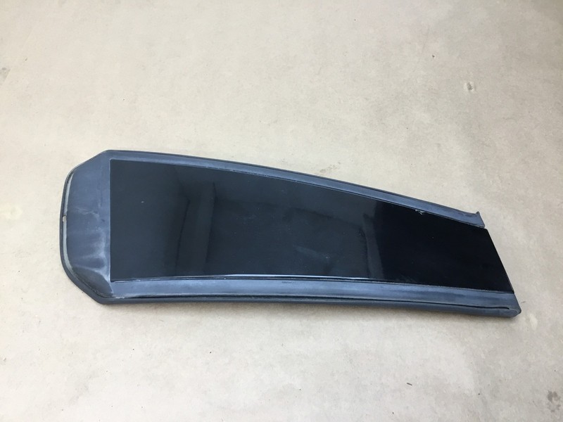 11-12 Fisker Karma 2012 Left Appluque Exterior Pillar Trim Cover Molding ;:Y