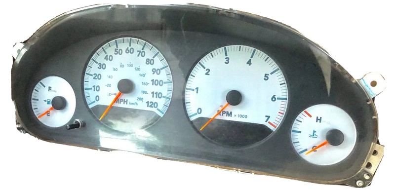 2001 dodge caravanSPEEDOMETER ODOMETER TACHCO GAS GAUGE CLUSTER