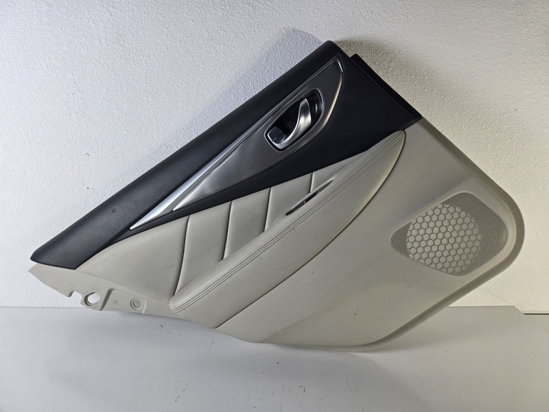 2014 2017 Infiniti Q50 Left Driver Side Rear Door Trim Panel Cover Inner OEM