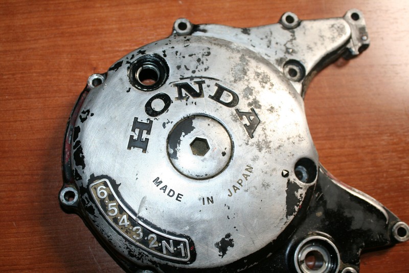 1986 Honda ATC 200X Engine Side Cover Left Stator Cover 86D
