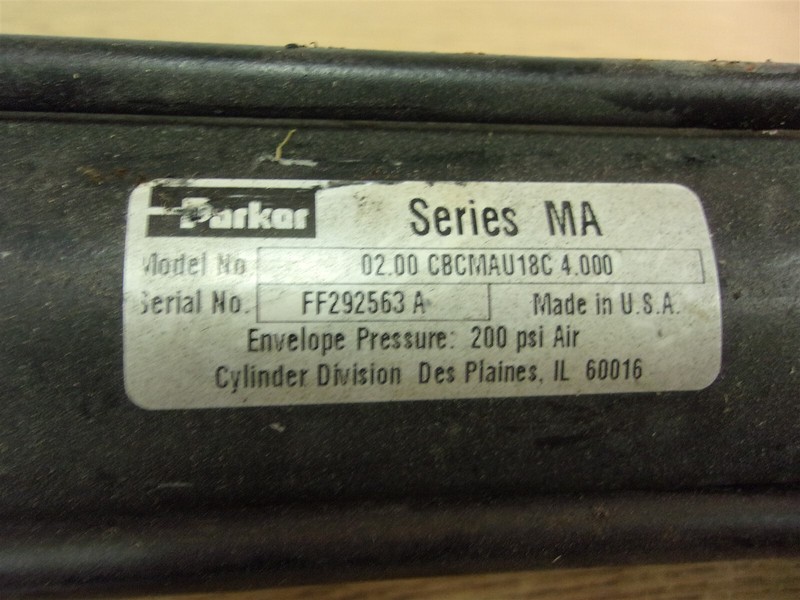Parker CBCMAU18C Series MA 02.00 4.000 Air Cylinder *FREE SHIPPING*