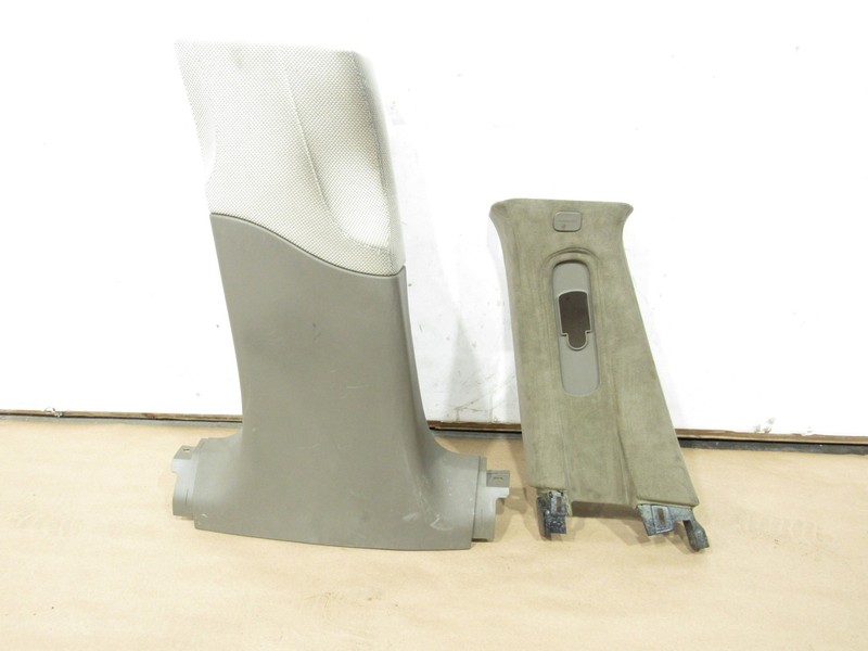 11 12 Fisker Karma 2012 Left Driver B Pillar Cover Trim Panel Set 2 Pcs |@2