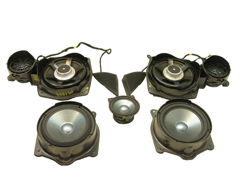 07-09 MERCEDES W221 S550 DOOR SPEAKERS LOGIC 7 SET FRONT REAR OEM 091819