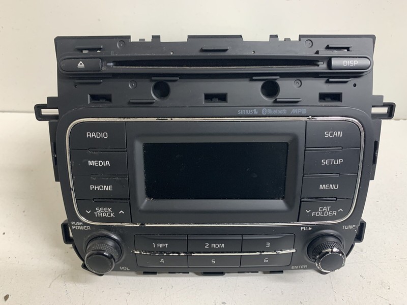 2014-2016 Kia Forte SEDAN NON-NAV NON-TELEMATIC Radio Stereo 96170-a7171 Disc CD