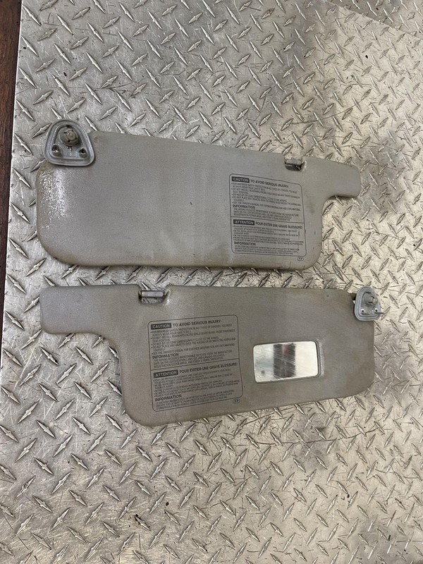 1996 Toyota Rav4 Rav 4 Sun Visor Set Oem LH RH