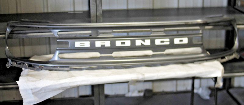 2021-2023 Ford Bronco Front Upper Grille Grill Oem