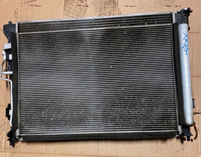 Hyundai Elantra 06-11 Set of Radiator & AC A/C Condenser Assembly 2 pcs OEM 🚗